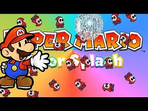 Paper Mario Color Splash 5 Minute Shy Guy Dance