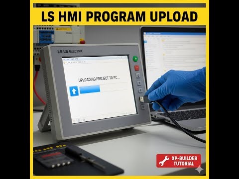 LS HMI Program Upload and Download