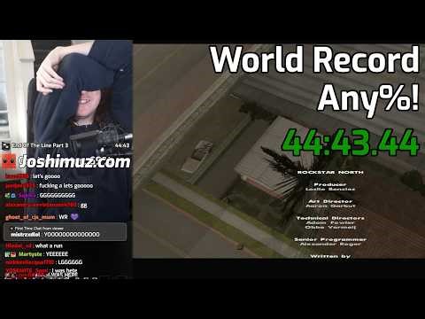 New Any% Speedrun World Record! GTA:SA Any% in 44:43.44 25 FPS World Record!