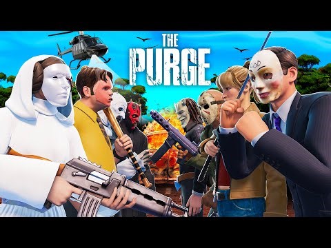 Fortnite Roleplay THE PURGE… (A Fortnite Short Film)