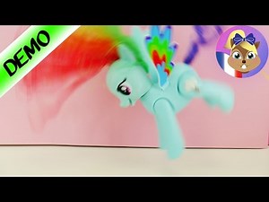 My little Pony | Rainbow Dash fait des saltos | Rainbow Power | Jouet pour filles