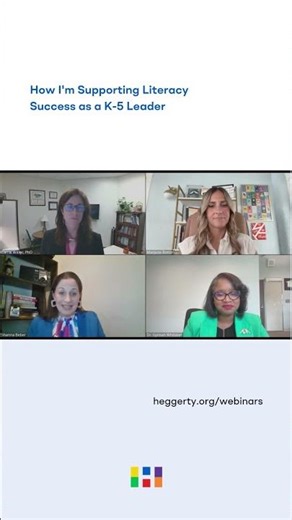 Webinar Highlight: How I'm Supporting Literacy Success as a K-5 Leader