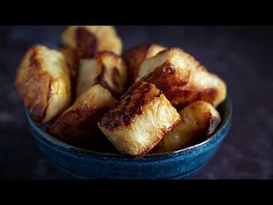 Celeriac Roast Potatoes