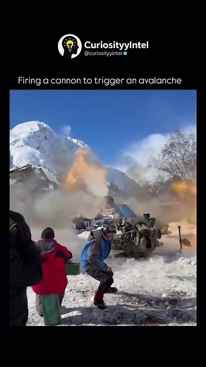 Controlled Cannon Fire for Avalanche Prevention