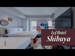 JAPAN VLOGS | A walk through the Lyf Hotel in Shibuya