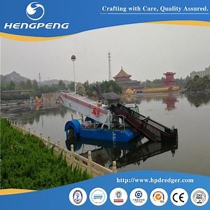 [Hot Item] User-Friendly Aquatic Weed Harvester, Cutting Sea Grass Harvester Machine