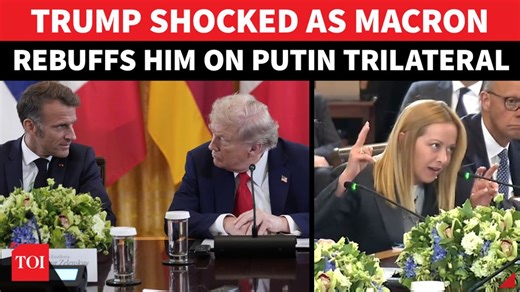 89K views · 761 reactions | Macron, Meloni make Trump awkward; resist...