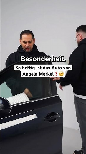 So extrem ist das Auto von Angela Merkel gepanzert #omidmouazzen #autohandel