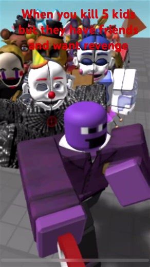 He didnt need to get ganged up on #fivenightsatfreddys #fnaf #roblox #music #toyfreddy