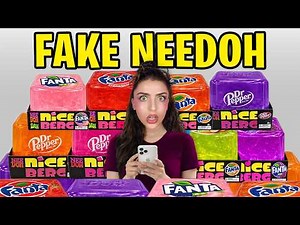 FAKE vs REAL NEEDOH Squishies?! (Testing ALL Viral Ones)