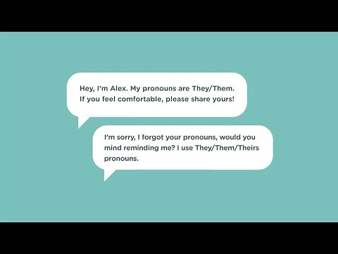 The Importance of Pronouns – Intro to Gender & Sexuality