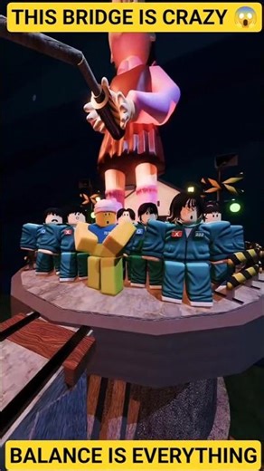 This Rope Bridge Was INSANE 😱 | Roblox Impossible Rope Bridge OBBY #roblox #subscribe