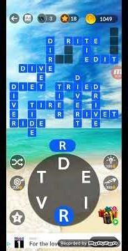 Wordscapes Blue 9 Level 857