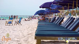 5.5K views · 27 reactions | Making plans to come to Panama City Beach this Spring or Summer? Be sure to check the Origin at Seahaven! It's our luxury beach property with efficiency room types to 4 bedroom penthouses. Plus it is only 1 mile from Pier Park and across the street from Sharky's Beachfront Restaurant! | Seahaven Beach Resort | Facebook