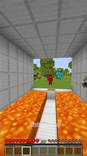 Minecraft 99 IQ vs 0 IQ #shorts