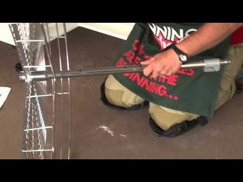 How To Install Corner Rotating Baskets - DIY At Bunnings