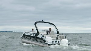 The Savannah is our ultimate expression of style, comfort and performance. Fully redesigned for the 2021 model year packed with premium features and luxurious amenities. Build Yours Today! | Crest Pontoon Boats | Facebook