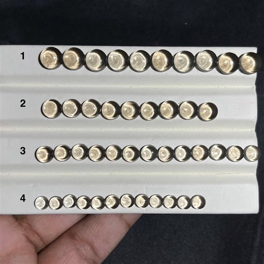 Smoky Quartz Cabochons: Jewelry Making Gemstone, Metalsmith Supplies - Etsy