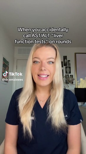 Elevated AST and ALT may signify liver injury so calling them “liver function tests” is a bit of a misnomer. The highest levels of aspartate aminotransferase (AST) are present in liver, cardiac tissue, and skeletal muscle, with smaller amounts present in the kidneys, pancreas, and erythrocytes. Alanine aminotransferase (ALT), however, is predominantly present in the liver. 🫀🫁🧠