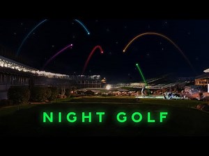 We Played Night Golf on Hole #16 at TPC Scottsdale