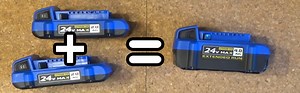 Doubling The Capacity Of Power Tool Batteries