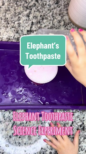 How to make elephants toothpaste at home. 1/4 of cup warm water One packet, active yeast Half a cup hydrogen peroxide 1 tablespoon dish soap Follow along for more adventures just like this one ! ##activitiesfortoddlers##kidsactivities##toddlersathome##homeschool##activitiesforkids##toddlermom##indooractivitiesforkids##homeschoolscience##scienceathome##elephanttoothpaste