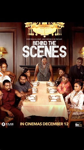 12K views · 774 reactions | Another blockbuster! Watch out for the amazing cast in BEHIND THE SCENES!Save the date! BEHIND THE SCENES, coming to cinemas nationwide on December 12th.#BehindTheScenesTheMovie #BTStheMovie #FunkeAkindeleNetwork #AFunkeAkindeleAndTundeOlaoyeFilm | Funke Akindele | Facebook