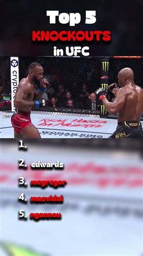 Legendary knockouts in the UFC