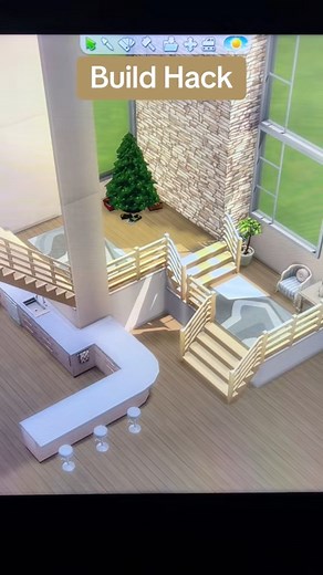 Staircase Design In The Sims4!! 📹 - Sims Ideas #sims4tipsandtricks #sims4hacks #sims4tutorial #thesims4tips #foryoupage #sims4 | Sims Ideas