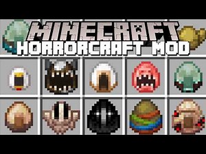 Minecraft HORRORCRAFT MOD / SCARY SHEEP AND HORROR MOBS MOD! (Minecraft Mods)