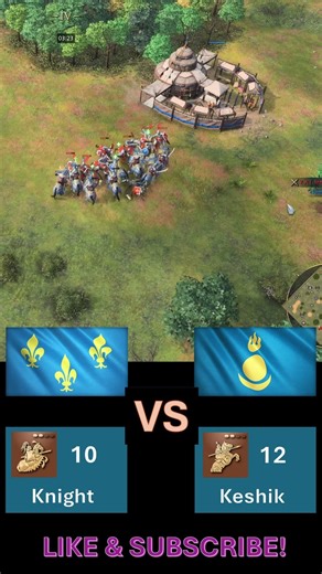 Castle Royal Bloodlines Knight vs Kurultai Keshik | Age of Empires IV