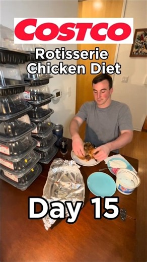 #costco #rotisseriechicken #food #fun #marcustheworm Eating only Costco rotisserie chicken part 15