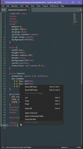 Create a Ball that Grow and Shrink when Hover in HTML/CSS & JavaScript || Subscriber tell me to do.
