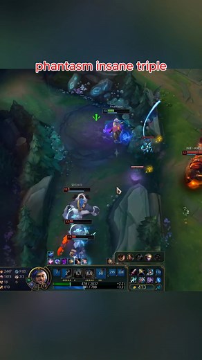 306K views · 499 reactions | phantasm insane triple #leagueoflegends #gaming #explorepage #viral | El Gamer | Facebook