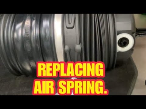 REPLACED AIR SPRING OF RANGE ROVER SPORT