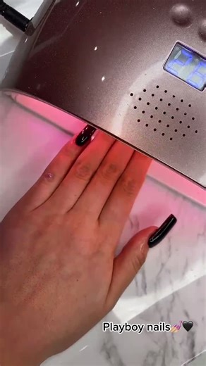 Playboy Nails Acrylic Tutorial: Unique Designs for Stunning Black Nails