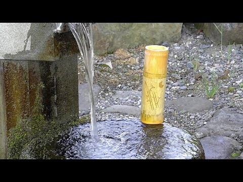 竹で水筒を作りました I made a bamboo water bottle