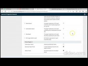 Tutorial Setting theme plug ins Bootstrap 3 Base Theme di OJS 3