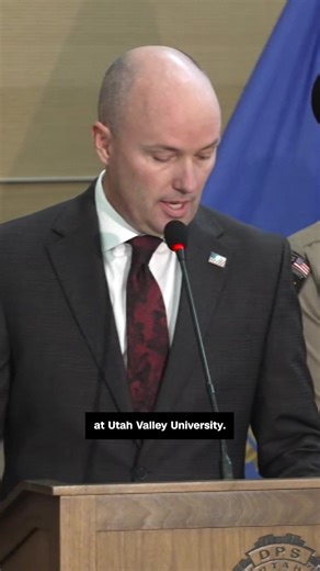 8.9K views · 49 reactions | Utah Governor Spencer Cox announces the arrest of Tyler Robinson, the man accused of murdering Charlie Kirk. | News Channel 6 KAUZ | Facebook