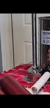 Summer Sausage using The Vevor Manual Stuffer