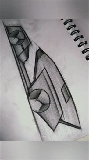 Ever imagined the shape of future speed? | Futuristic Sports Car Sketch.