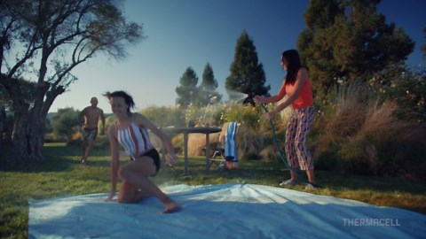 Thermacell Patio Shield Mosquito Repeller (2-Pack Bundle); Includes 24-Hour Refill & 6 Repellent Mats; Highly Effective Mosquito Repellent for Patio; Bug Spray Alternative