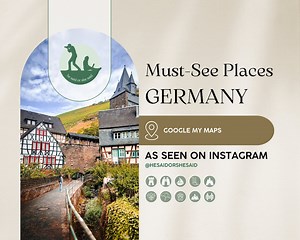 Google My Maps | Must-see Places in Germany | 370  Destinations | Best Germany Places | Germany Travel Guide | Instant Download - Etsy