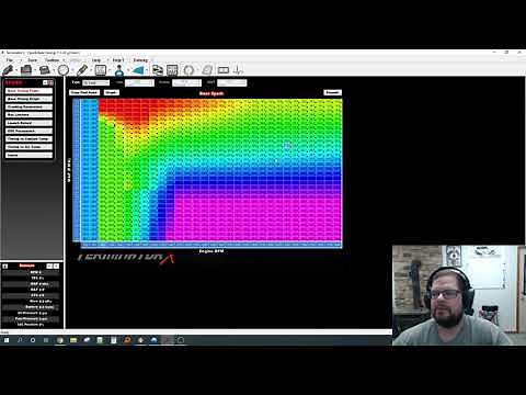 how to setup conservative all motor timing and target air fuel tables in holley