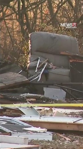 Drone footage of Bloomfield house explosion