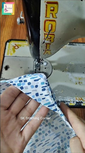 Perfectly fitted bedsheet corners made easy! ✨#SewingTips #DIYHome #Bedsheet #SewingHacks #HomeDIY