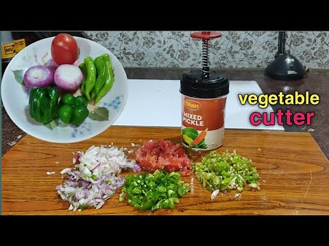 How to make a onion & vegetable cutter || DIY vegetable slicer machine || smart kitchen gadgets