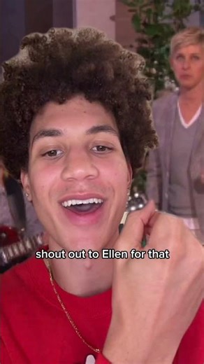 I went on the Ellen show and here’s how she was in person 👀 #ellenshow