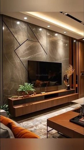 3️⃣ Top Trending TV Unit Wall Ideas | Modular & Stylish TV Panel Designs