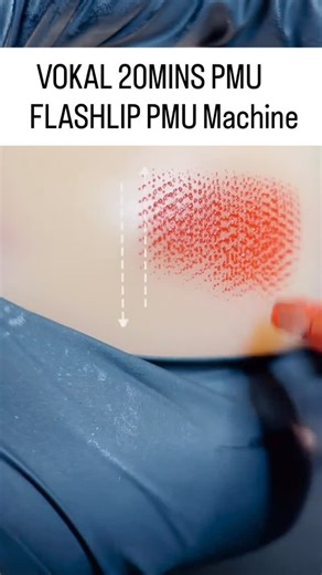 pmusupplyshop.com on Instagram: "VOKAL 20MINS FLASHLIP PMU Machine Hand should stay vertical to the skin surface during operation. The machine speed should be set around 5.5, and your hand movement speed needs to match the machine speed. Can use either a back-and-forth sweeping motion or a Z-shaped movement for even pigment distribution. #lips #permanentmakeupartist #pmu #permanentmakeup #pmuartist #pmuworld #pennypengpmu #pmupermanentmakeup #permanentcosmetics #lipblush #tattoo #lipblushing #li